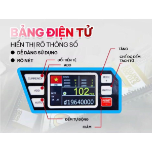 Máy đếm tiền Glory 701 (Công Nghệ Nhật) Máy đếm tiền Glory 701 (Công Nghệ Nhật)